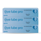 Sentrx Eye Lube Pro three-pack tubes ready for on-the-go eye comfort