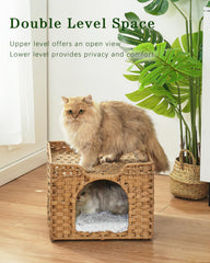 SETVSON cat bed cave structure highlighting spacious private den for cats