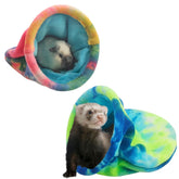 SEZDEKI guinea pig snuggle sack blue offers cozy hideout for small pets