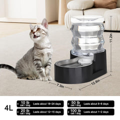Sfozstra leak-proof design ensures spill-free drinking for pets and homes