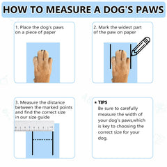 SGSPET Dog Boots secure fit demonstrates snug closure to prevent slipping