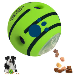 SHAKE AND LAUGH interactive puzzle dog treat ball rolling boosts mental stimulation during play