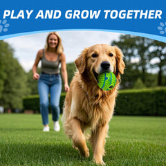 SHAKE AND LAUGH spiky ball teeth-cleaning design supports playful dental care during games.