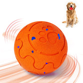 Shapana Interactive Dog Ball front view highlights durable E-TPU construction for tough chewers.