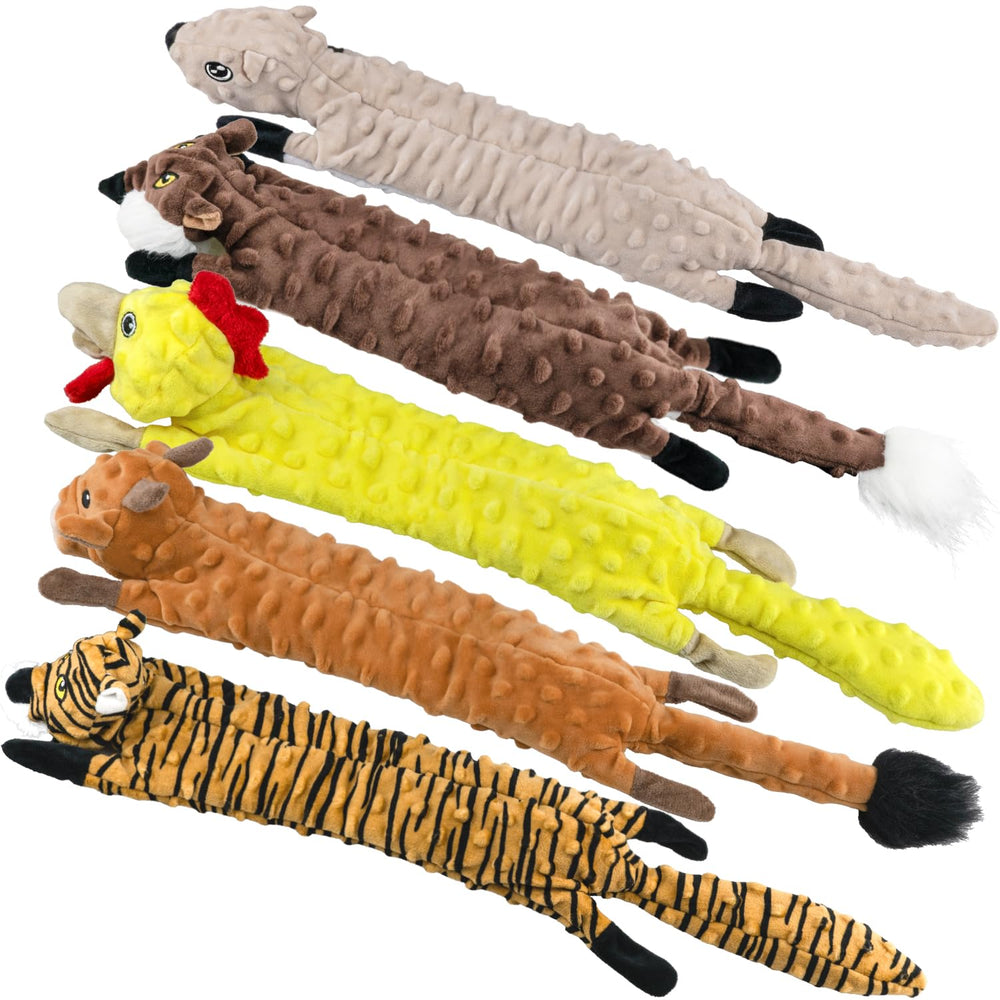SHARLOVY dog squeaky toys collection with dual sounds for engaging play