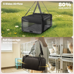 Sharlovy five-mesh ventilation panels maximize airflow to keep pets cool