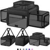 SHARLOVY top-loading carrier front view for easy access and cabin fit