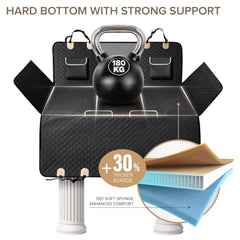 SHARLOVY waterproof hammock makes cleanup easy after muddy trips.