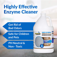 sheiner's pet-urine-cleaner pour action reveals fast-streak stain removal on carpet