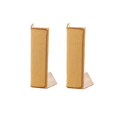 SHENGOCASE tall corner scratcher beside a sofa for furniture protection.