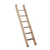 SHENGOCASE solid wood wall-leaning cat ladder assembly setup for stable installation.