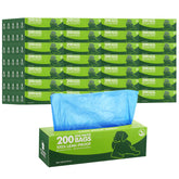 Sherr 20 boxed rolls packaging shown for bulk dog waste bags supply