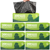 Sherr poop bags roll-dispense shows easy pull-out for quick cleanup on walks.