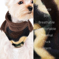 Shifenmei plaid style sweater on tiny dog showing versatile fashion options.