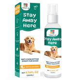 ShineFun No Chew Bitter Apple Spray bottle for dogs deterring chewing on furniture