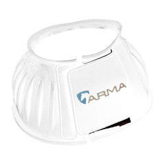 Shires Arma Overreach Bell Boots front view for durable hoof protection during training