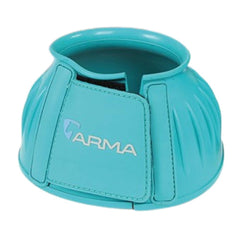 Shires Arma Overreach Bell Boots side view secure fit for daily turnout and performance