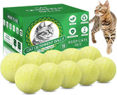 SHIUMORE cat repellent balls packaging with ten individually wrapped sachets for indoors or outdoors.