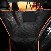 Shodu waterproof dog car seat cover full-coverage protects upholstery during road trips.