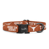 ShopInstaPets Texas Longhorns collar logo showcases official branding for game-day style.