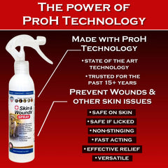 Show Out hot spots focus illustrates quick relief from dermatitis