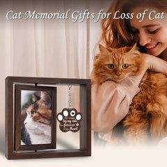 SHOW-YA cat memorial inscriptions highlight a heartfelt dedication on the frame