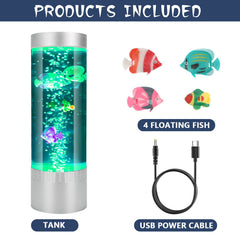 SHTALHST Ocean Fish Ambient Light color image emphasizes color-changing mood lighting