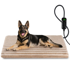 SHU UFANRO large pet heating pad cover in plush fabric for cozy, washable comfort.