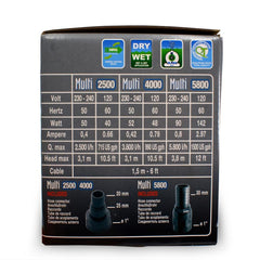 Sicce MULTI 5800 inline use demonstrates flexible plumbing for diverse setups.