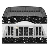 SilTriangle 36in playpen cover mount demonstrates quick install for 36-inch four-panel pens.