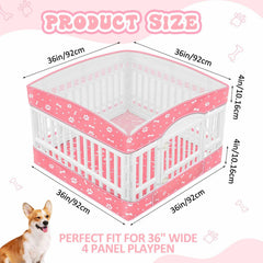 SilTriangle pink bottom pad waterproof base shown for leakproof playpen setup.