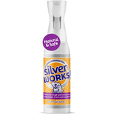SilverWorks! Pet Odor Eliminator spray bottle front for safe home freshness