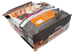 SIMPLY NOURISH small breed healthy weight serving portion illustrating resealable bag for fresh storage.