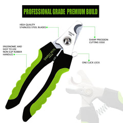 Simply Pets Online vet-designed nail trimmer close-up showing sharp blade