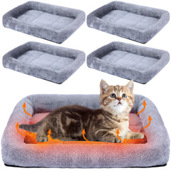 Sintuff self-warming cat bed outer material provides cozy warmth for naps