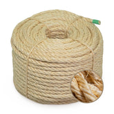 SISALANA premium sisal rope natural bundle ready for DIY projects.