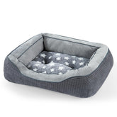 SIWA MARY dog bed pentagram pattern adds stylish comfort for medium and large dogs.