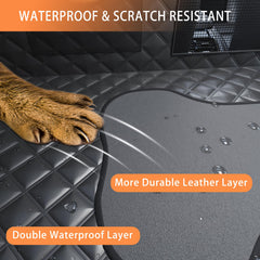 Sixheels waterproof backseat protector guards seats from hair and spills.