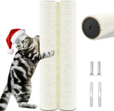 SIYIPURR cat-scratching-post replacement pole 2pcs for quick refurbishment and durable cat play.