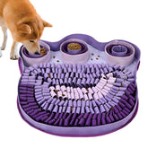 SJPNVUS snuffle mat paw-shape design for interactive mental exercise