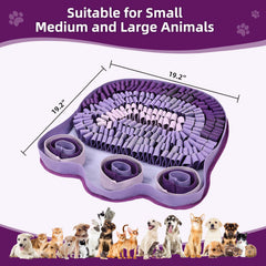 SJPNVUS snuffle mat portable design for travel and on-the-go play