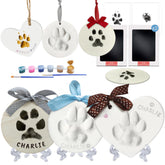 Skittypurr pawprint-ornament keepsake for display or gifting.