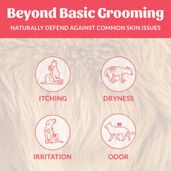 Skout's Honor avocado oil ingredient panel with conditioning moisture
