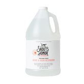 Skout's Honor Cat Urine & Odor Destroyer bottle front shows powerful stain removal for pets.