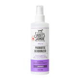 SKOUT'S HONOR probiotic deodorizer lavender bottle for daily pet freshness