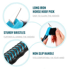 Skylety steel head with rubber handle provides durable grip outdoors.