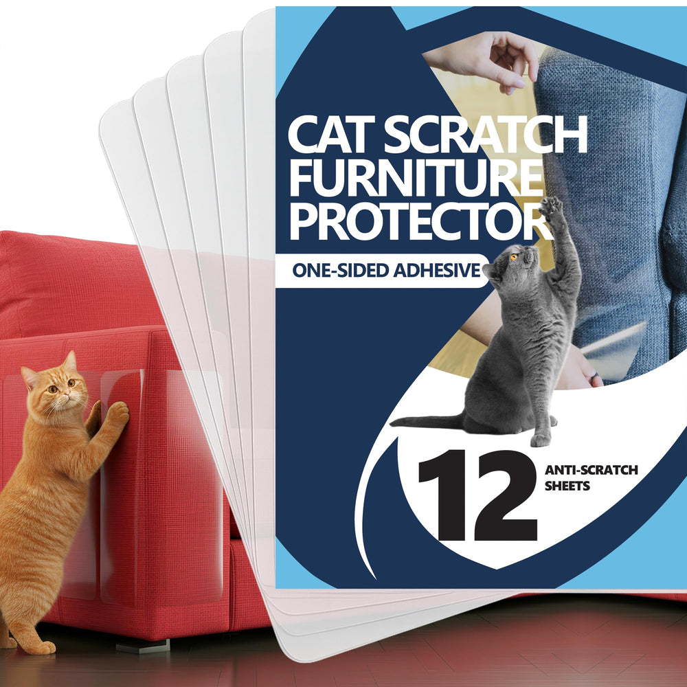 Sleek Guards furniture protector 12-pack overview showing scratch deterrence.