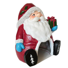 SLOCME Santa Claus decoration resin material promises durability and safe use in aquariums.