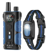 SLOPEHILL dog collar remote-range image shows extended range for outdoor training.