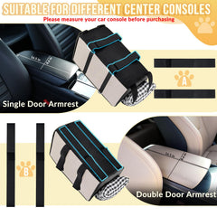 SlowTon dog seat includes soft cushions for cozy support on trips and drives.